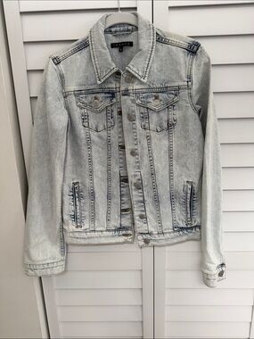 Theory  Denim Jacket in Pale Blue Small